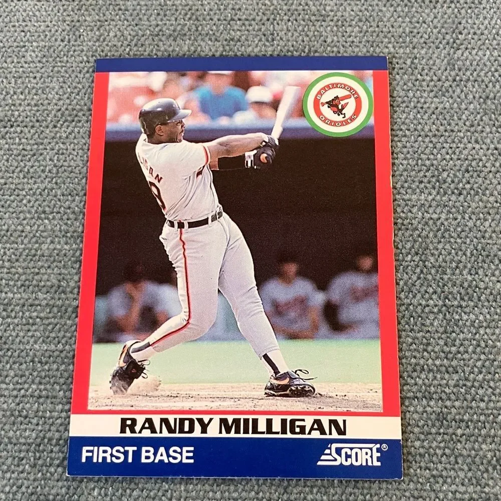 1991 Score Baltimore Orioles Baseball Card Trading Card